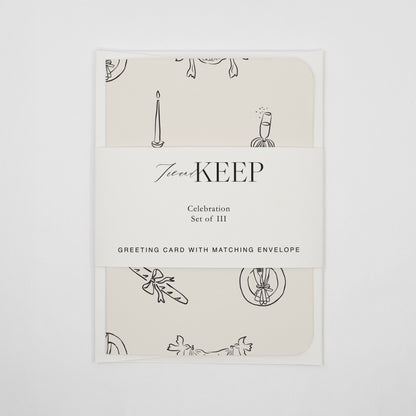 Tebrik Kartı Seti: CELEBRATION
