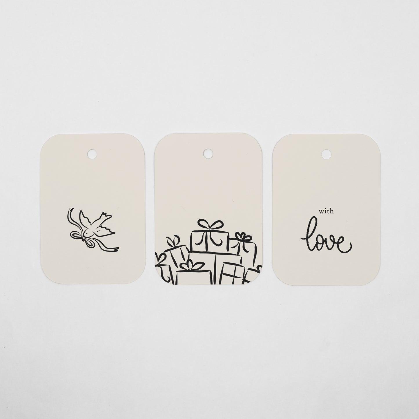 Hediye Etiketi Seti: GIFT
